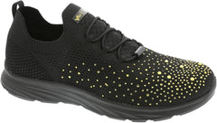 Vevo Active Women's Steffi Rhinestone Embellished Slip-On Sneaker