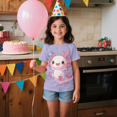 Girls Shirt Short Sleeve T-Shirt Henley Casual Basic Summer Tee Tops for Kids Teen 2-12 Years