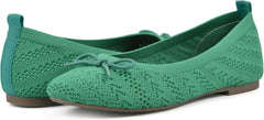 WHITE MOUNTAIN Women's Sashay Woven Knit Ballet Flat