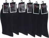 Men's 6-Pack Designed Liner Fashion Dress Socks, Size 9-11