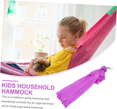 Hammock Set for Kids Seamless Aerial for Home Use Lightweight and Sturdy Indoor/Outdoor Hanging Hammock Toy
