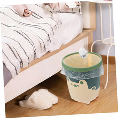 Adorable Ring Trash Can Home Trash Can Small Bin Opening for Kitchen Bedroom