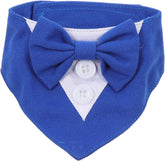 SUPVOX Puppy Bandana Dog Bow Tie Triangle Scarf for Costume Pet Cool Bib Dog Party Scarf Stylish Neckwear