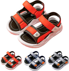Size 2 Big Kid Shoes Beach Shoes Hook Loop Breathable Non Slip Sandals