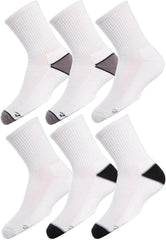 MeMoi Unisex Crew Sport Socks 3-Pack