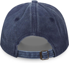 Alorn Vintage Baseball Cap Mens Distressed Embroidered Washed Relaxed Fit Dad Cap Adjustable Cotton UK