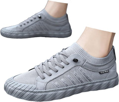 IWIHMIV Mens Walking Shoes Men's Slip On Shoes Men's Fashion Sneakers Men's Casual Sports Shoes Comfortable Non Slip Sneakers