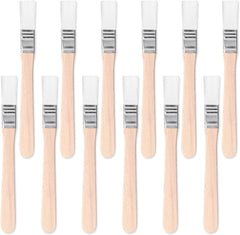 5 Inch Paint Brush Trim Painting Tool Soft Bristle with Wood Handle Small Paint Brushes for Wall, Touch Up, Cabinets, Fences, Edge Painting Tool(0.5" Wide, White