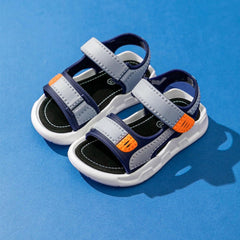 Size 2 Big Kid Shoes Beach Shoes Hook Loop Breathable Non Slip Sandals