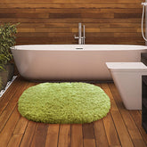 Bathroom Rugs 27" X 18",Thick Absorbent Non-Slip Washable Extra Soft Microfiber Shaggy Bath Rug Plush Quick Dry Machine Wash Dry Bathroom Rug Set for Shower Bathroom Floor Tub Kitchen