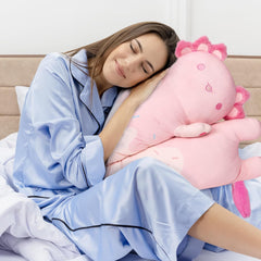 Long Cat Plush 5 Sizes, 120% Extra Filling Giant Plushness Kids Body Pillow, Kawaii Cute Black Cat Stuffed Animals Plushies, Big Long Body Pillow Black Cat Plush Gift for Girls 20”