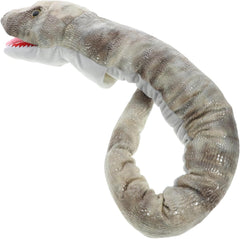 SUPVOX Adorable Plush Snake Hand Puppet for Soft Stuffed Animal with Smooth Texture Creative Role-Play to Enhance Motor Skills Communication and Hand-Eye Coordination