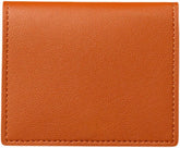 Ultra Thin and Minimalist Leather Card Holder, Front Pocket Wallet, Credit Card Clip, Suitable for Men and Women (Brown)