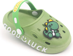 Toddler Shoes 0-15 yrs Girls Boys Clogs Baby Girl Sandals Baby Boy Sandals Garden Shoes Dinosaur Cartoon Slides Slip-Resistance Beach Slipper Toddler Little Kid Big Kid