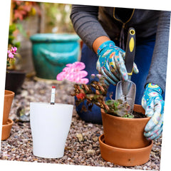 UPKOCH Water Plants Indoor Self-Absorbent Flowerpot Self Watering Planters Box Easy Care for Succulents Flowers and