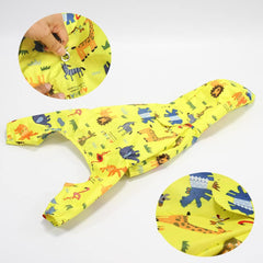Dog Raincoat Waterproof Leisure Pet Clothing Dog Clothes Jacket Jumpsuit for Small and Medium-Sized Dogs