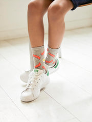 Hot Sox Kids' Fun Food & Drink Crew Socks-1 Pair Pack-Cool & Cute Casual Boys and Girls Gifts