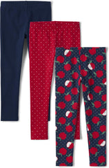 The Children's Place Girls' Printed Leggings 3-Pack
