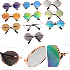 MERRYHAPY Doggy Goggles 10pcs Pet Sunglasses for Small Dogs Cat Sunglasses Puppy Glasses Kitten Eyewear Photo Props Easy to Wear Comfortable