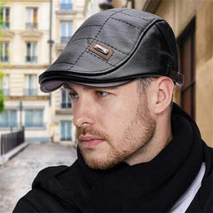 Cotton Washing Flat Cap Cabbie Hat Gatsby Ivy Irish Hunting NewsboyFit Cabbie Hat Newsboy Hat for Men