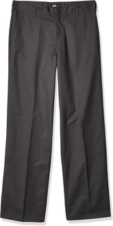 Dickies Boy's Flexwaist Flat Front Straight Leg School Uniform Pants – Adjustable Uniform Trousers for Schoolwear
