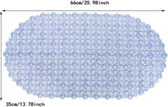 Bathroom Rugs Soft Shower Mat Absorbent Shaggy Bathroom Mat Non-Slip Plush Carpet Runner Quick Dry Bath Mat Ideal for Bathroom Floor, Tub and Shower, Home Decor Accessories