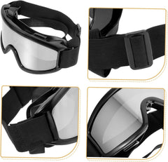 HANABASS Dog Sunglasses for Breeds Uv for Dogs Cats Windproof Eyewear for Outdoor Activities Stylish Pet Glasses Silver