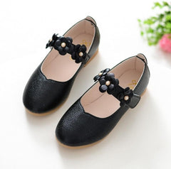 IWIHMIV Girls Shoes Girls Dress Shoes Girls Toddler Little Ballet Shoes Flower Girls Mary Jane Flat Dress Shoes Party Wedding