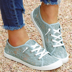 Casual Canvas Shoes Sneakers for Women, Lace up Canvas Sneakers,Lace Up Fashion Comfortable Walking Shoes,Slip On Non Slip Shoes Lace Up Canvas Low Top Shoes