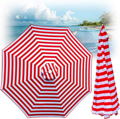 300CM/9.8FT Patio Umbrella Replacement Canopy 8 Ribs, Outdoor Umbrella Canopy 230CM/7.5FT 270CM/8.8FT Table Market Yard Umbrella Replacement Top Cover For Backyard Garden Beach Patio