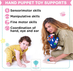 14 Pcs Hand Puppets Set for Kids and Adults Glove with Felt Details Perfect for Storytelling Role-Playing Puppet Theatre Gift for Children