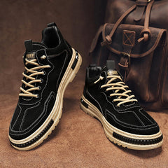 Non Slip Work Shoes for Men Fashion Walking Sneakers Kitchen Chef Shoe Comfortable Leather Sneaker Shelves for Men