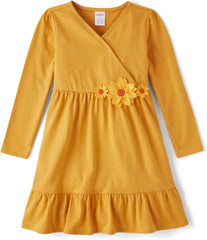 Gymboree Girls and Toddler Long Sleeve Tiered Dresses