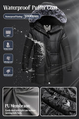 Chrisuno Girl's Long Parka Warm Winter Coat Water Resistant Quilted Puffer Jacket Snow Outwear