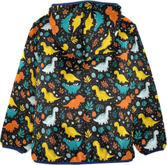 CHIFIGNO Colorful Dinosaurs Toddler Boys Winter Coat Thick Winter Jacket for Kids 3T