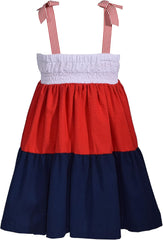 Bonnie Jean Girls Red White and Blue Americana Dress