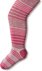 Jefferies Socks Girl's 2-6X Cotton Stripe Tights
