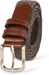 Amazon Essentials Men's Stretch Woven Braid Belt
