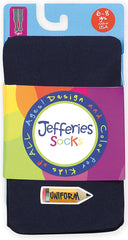 Jefferies Socks Girls 2-6x Seamless Organic Cotton Tights