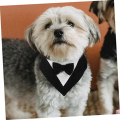 Kisangel Dog Bandana Accessory for Pets Triangular Polyester Scarf Stylish Decor for Dogs for Easy to