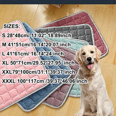 Small Dog Bed, Large Dogs, Mat Soft Crate Mat Medium Dog Crate Pad Mat Kennel Bed Pet Mattress Cat Dog Mats Washable Non Slip Cushion for Pets Sleeping (Color : Pink, Size : M)