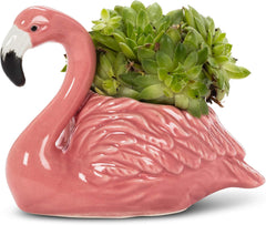 Abbott Collection Mini Dog with Legs Planter - Ceramic, White (3" H)