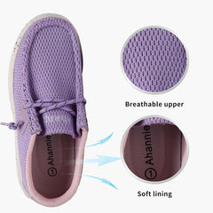 Ahannie Kids Boys Girls Loafers Slip On Casual Lightweight Walking Shoes(Toddler/Little Kid/Big Kid)