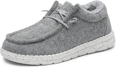 Bruno Marc Boys Girls Winter Slip-On Fur Casual Loafer