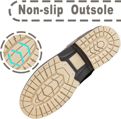 CC-Los Men's Hiking Boots Waterproof Casual Chukka Boots for Men