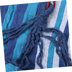 Totority Canvas Hammock Swing Camping Hammock Stand Patio Swing for Outdoor Easy Assembly Hanging Chair