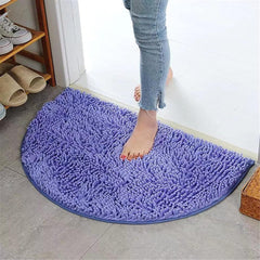 Bathroom Rugs 20x14 Inch,Microfiber Shaggy Extra Soft Thick Absorbent Non-Slip Washable Bath Rug Quick Dry Machine Wash Dry Plush Bathroom Rug Set for Tub Bathroom Floor Kitchen Shower