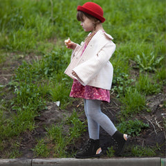 shoeslocker Gilrs Boots with Zipper Suede Toddler Ankel Booties Fashion Rainbow Boots for Toddler/Little Kids