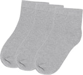 Trimfit Girls' 3-Pack Low Cut (Comfortoe) Socks