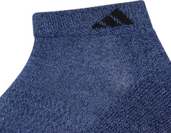 adidas Men's Athletic Cushioned Low Cut Socks with Arch Compression for a Secure Fit (6-Pair)